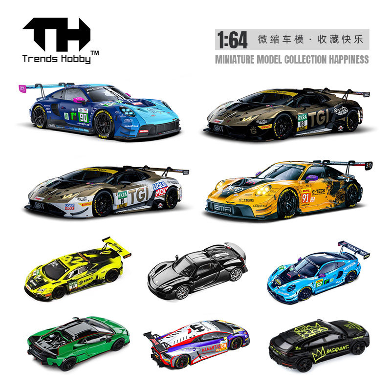 Die Cast Car 1 64 - TH 1/64 ポルシェ 911 GT3 R