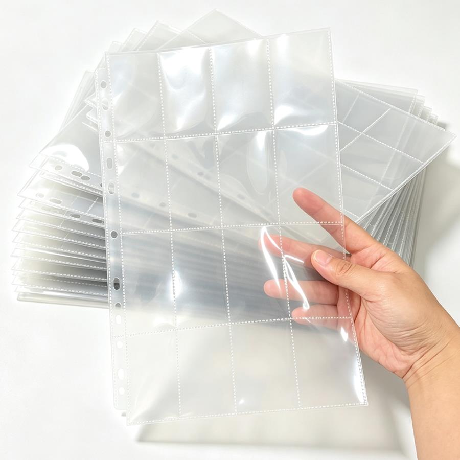 20/50枚入りトレーディングカードバインダーリフィルページ - Card Penny Sleeve のレビューと価格