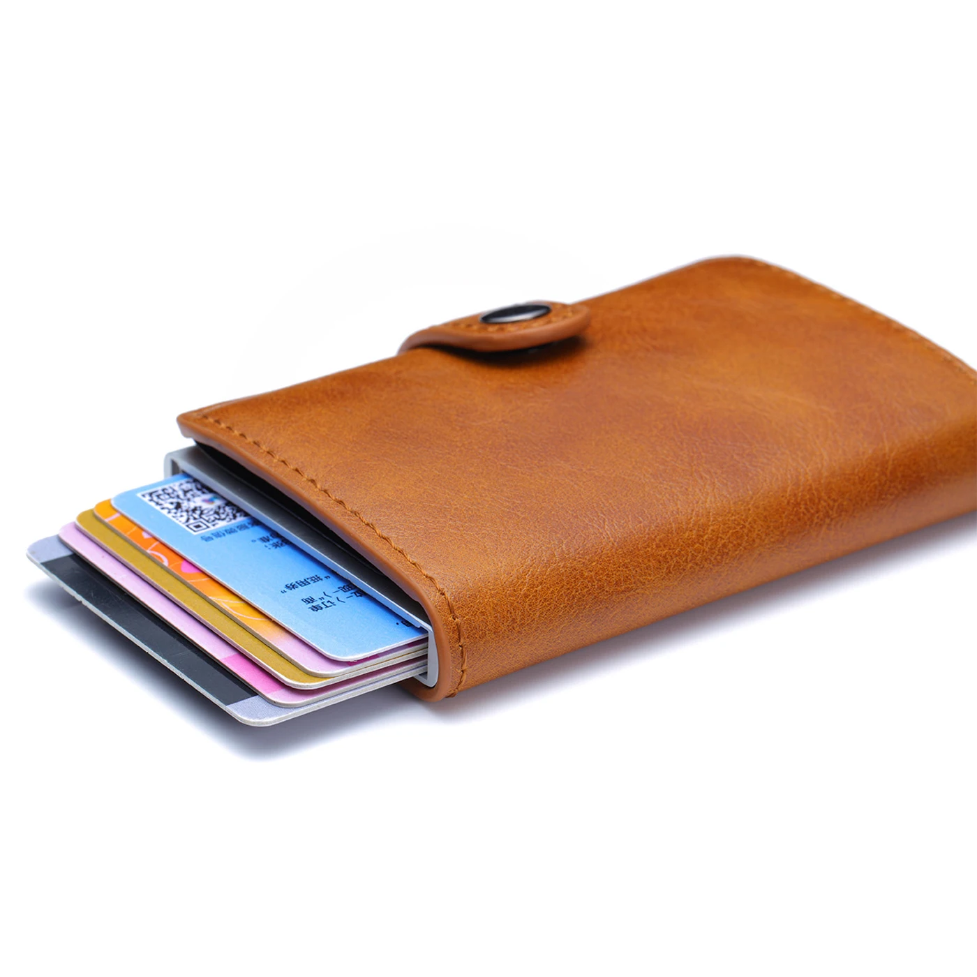 Rfid メタル訪問クレジットカードホルダー男性財布高級ビジ - Card Top Loader のレビューと価格
