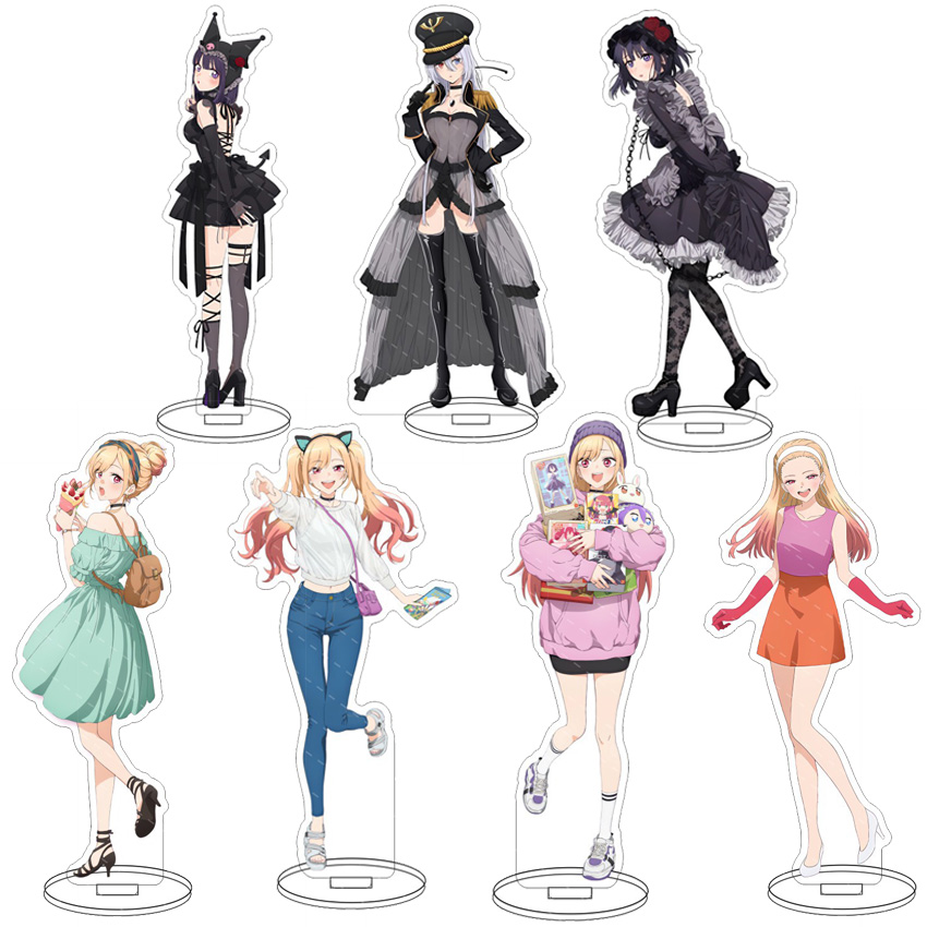 16 センチメートルアニメアクリルスタンド私のドレスアップダ - Figma Stand Set のレビューと価格