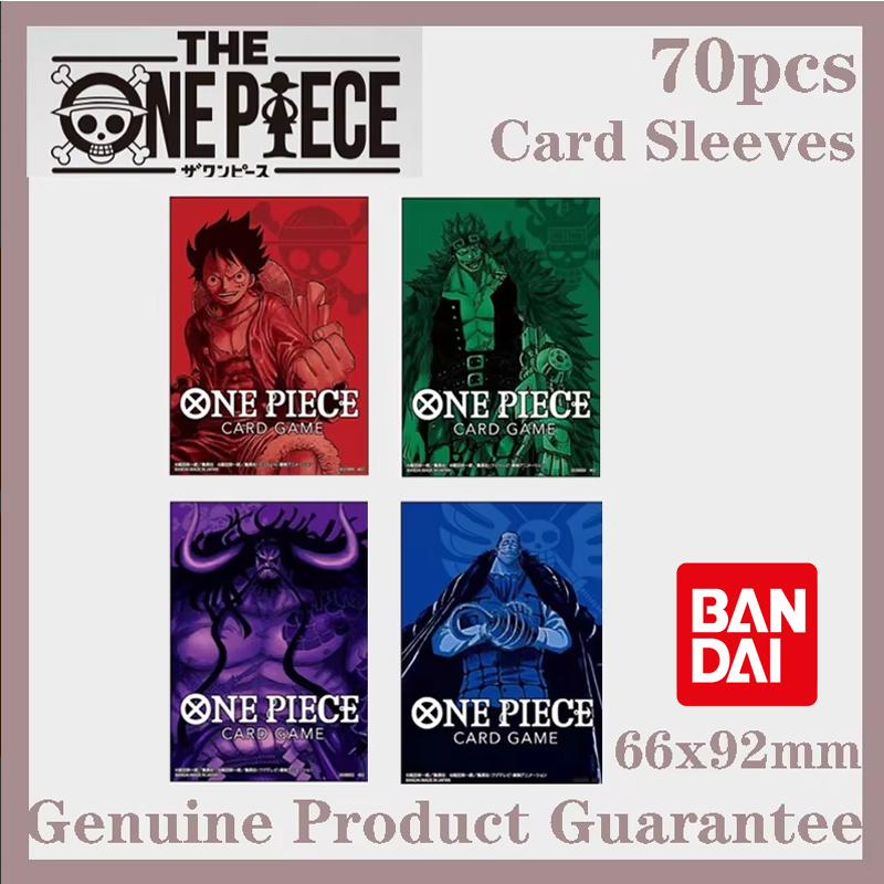 バンダイホット 70 個ワンピースカードスリーブ 66 ×  - Card Penny Sleeve のレビューと価格