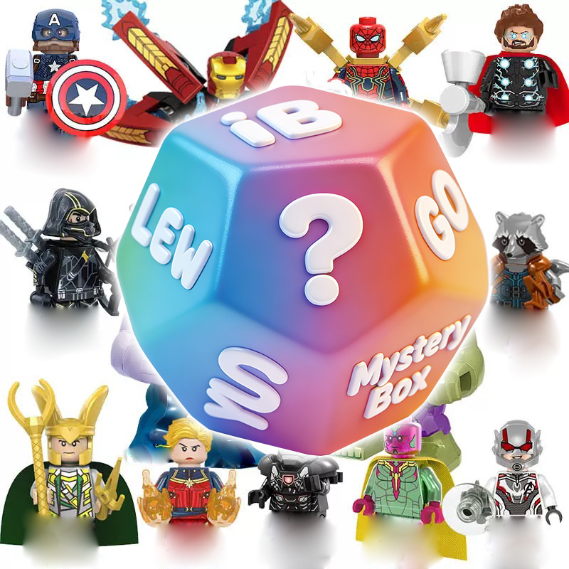流行の映画キャラクターの漫画風ブロック、漫画キャラクター、人 - Building Block Mini のレビューと価格