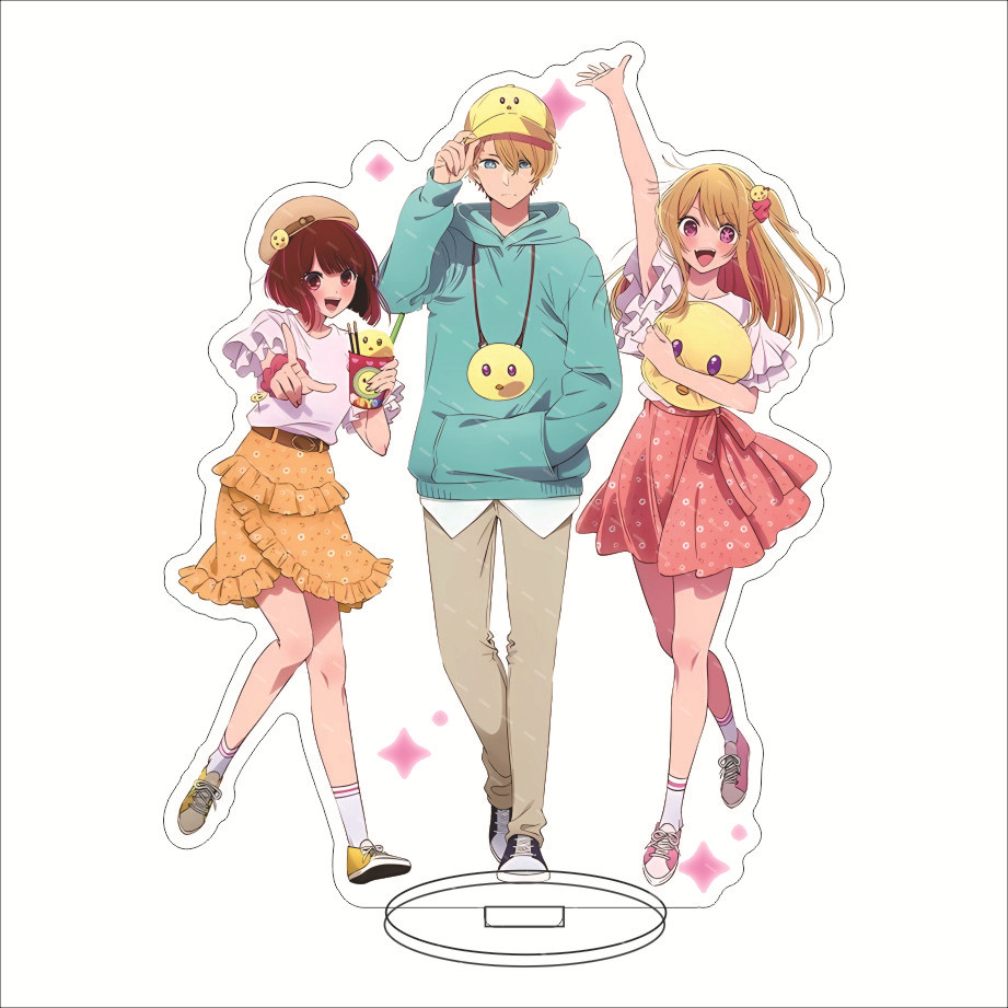 16CMアニメフィギュア オシノコ ホシノアイ ホシノルビィ - Figma Stand Set のレビューと価格