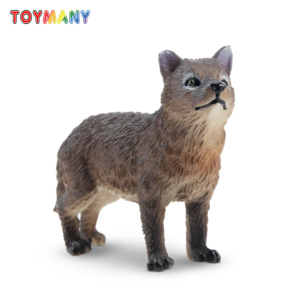 Toymany シミュレーション立ちハイイロオオカミカブ野生 - Action Figure Stand のレビューと価格