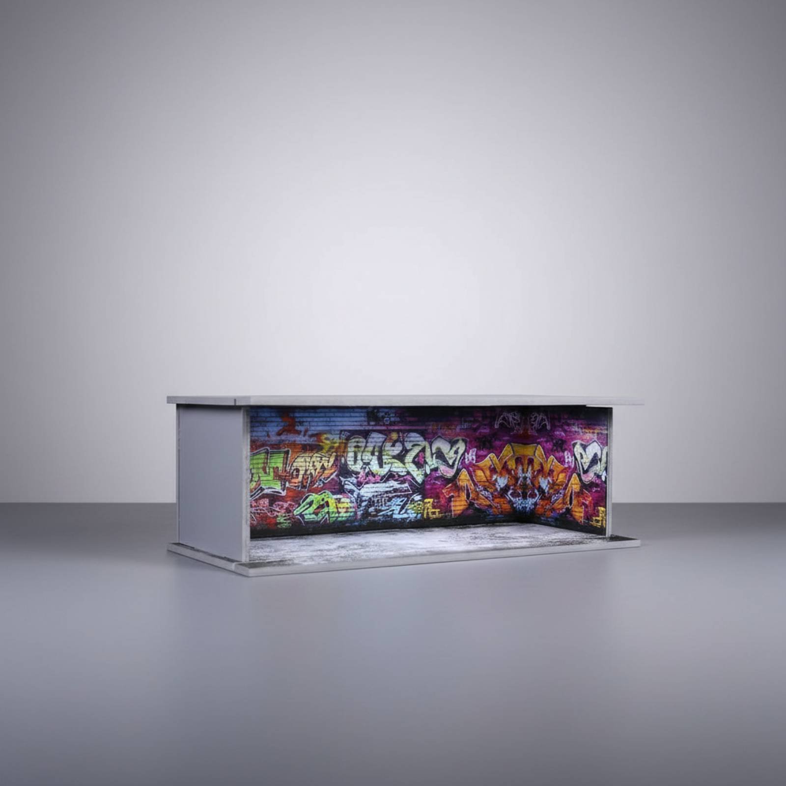 グラフィティ駐車場ガレージディスプレイギフトアイデア 1:6 - Display Case Acrylic のレビューと価格