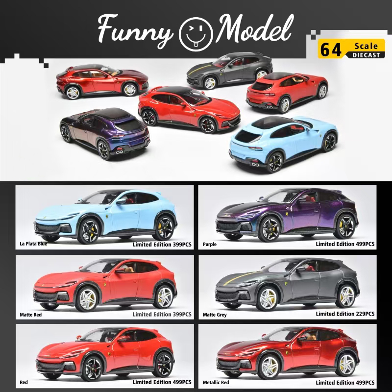 在庫あり 面白い 1:64 プロサングエ F SUV FUV - Die Cast Car 1 64 のレビューと価格