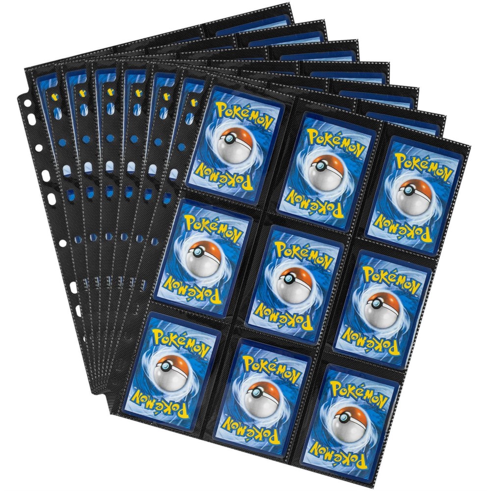 50パック 900ポケット トレーディングカードバインダース - Trading Card Binder のレビューと価格