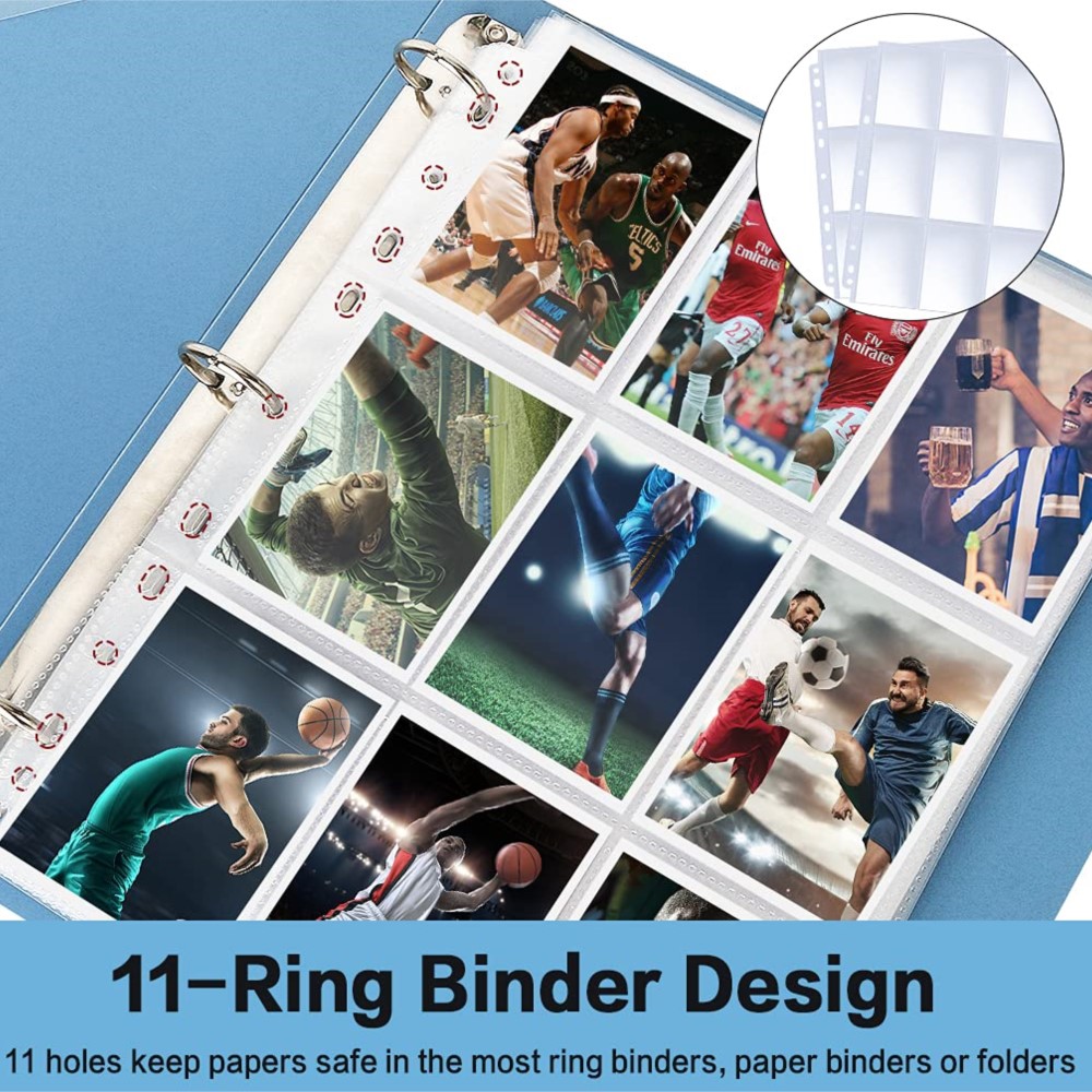 50枚入り 9ポケット 片面トレーディングカードプロテクター - Trading Card Binder のレビューと価格