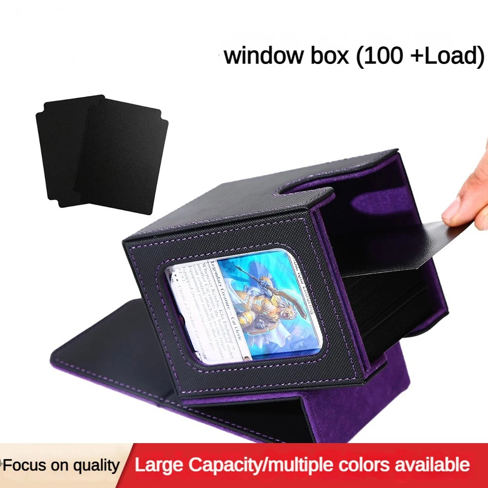 ウィンドウカードデッキボックス トレーディングカード収納ボッ - Trading Card Binder のレビューと価格