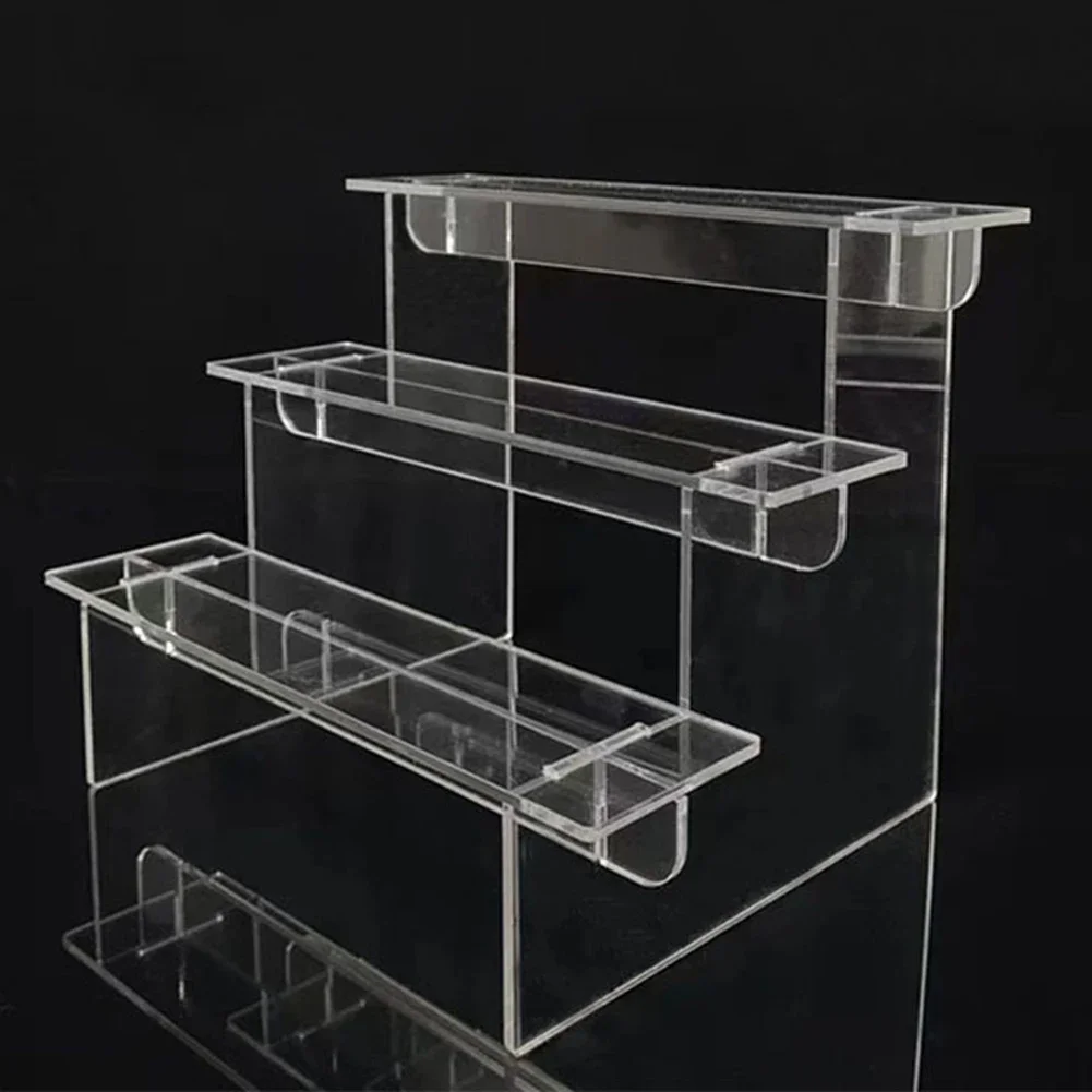 アクリル製ディスプレイスタンド,1〜5レベル,カップケーキ, - Pop Display Shelf のレビューと価格