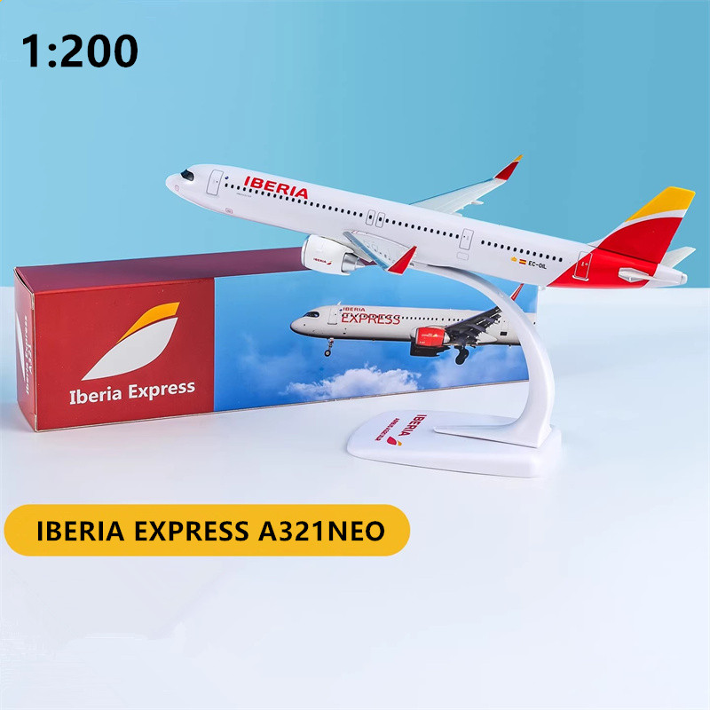 新1:200スケールA321NEOスペインイベリアエクスプレ - Model Airplane Plastic のレビューと価格