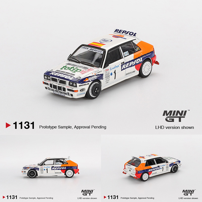 MINIGT 1131 1:64 ランチア デルタ HF イ - Die Cast Car 1 64 のレビューと価格