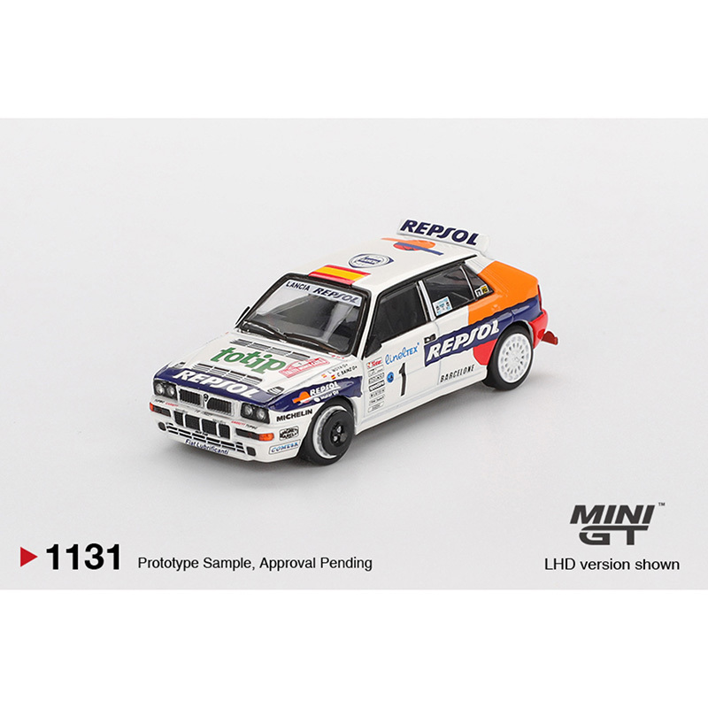 MINIGT 1131 1:64 ランチア デルタ HF イ - Die Cast Car 1 64 のレビューと価格