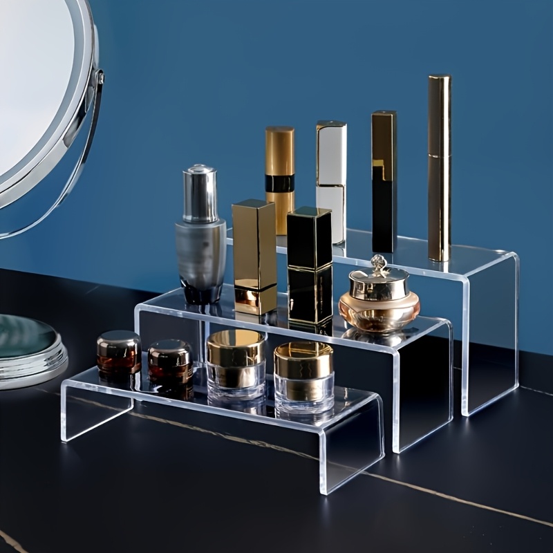 アクリルディスプレイライザー、1セット3個入り長方形ライザー - Display Risers Set のレビューと価格